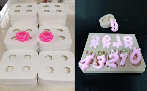 蠟燭模具用什么硅膠制作？