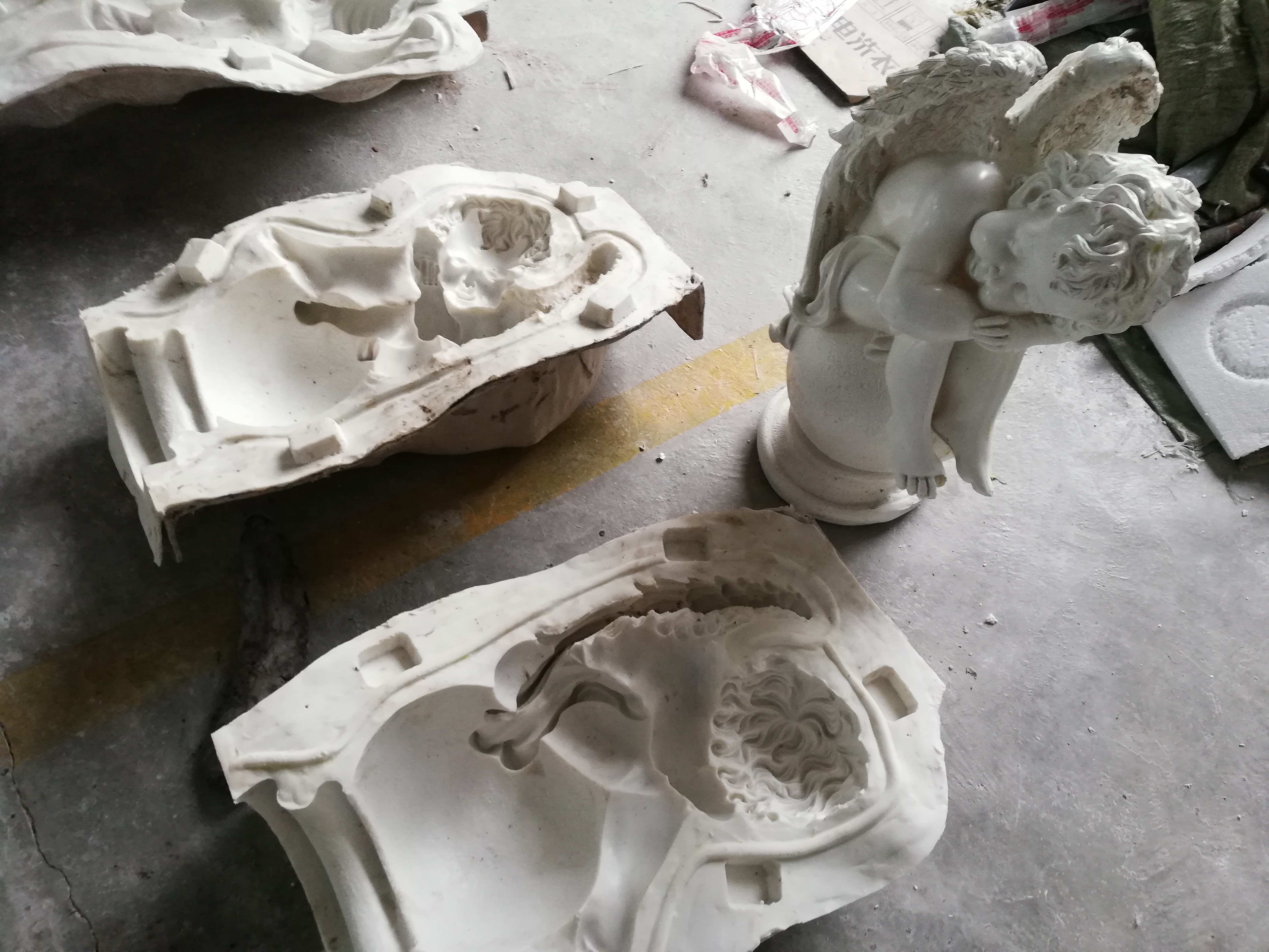 縮合型模具硅膠怎么開分片模 ？