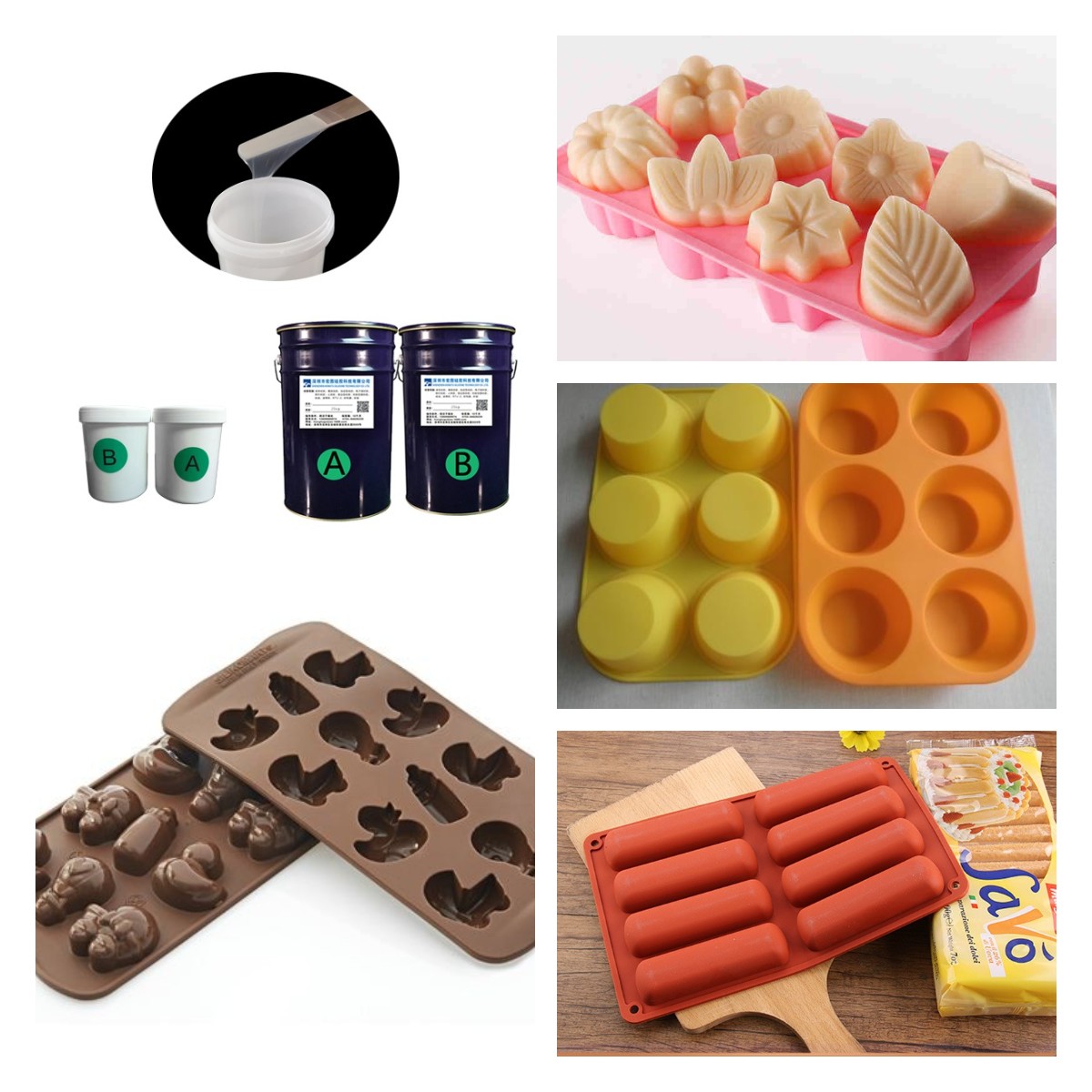 蛋糕可以使用食品級(jí)硅膠翻模嗎 ？